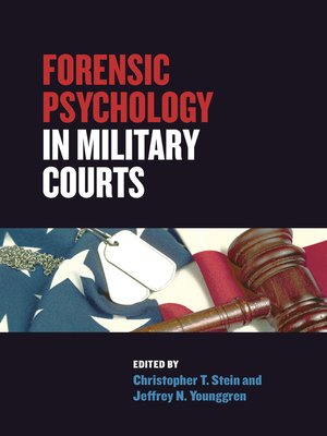 cover image of Forensic Psychology in Military Courts